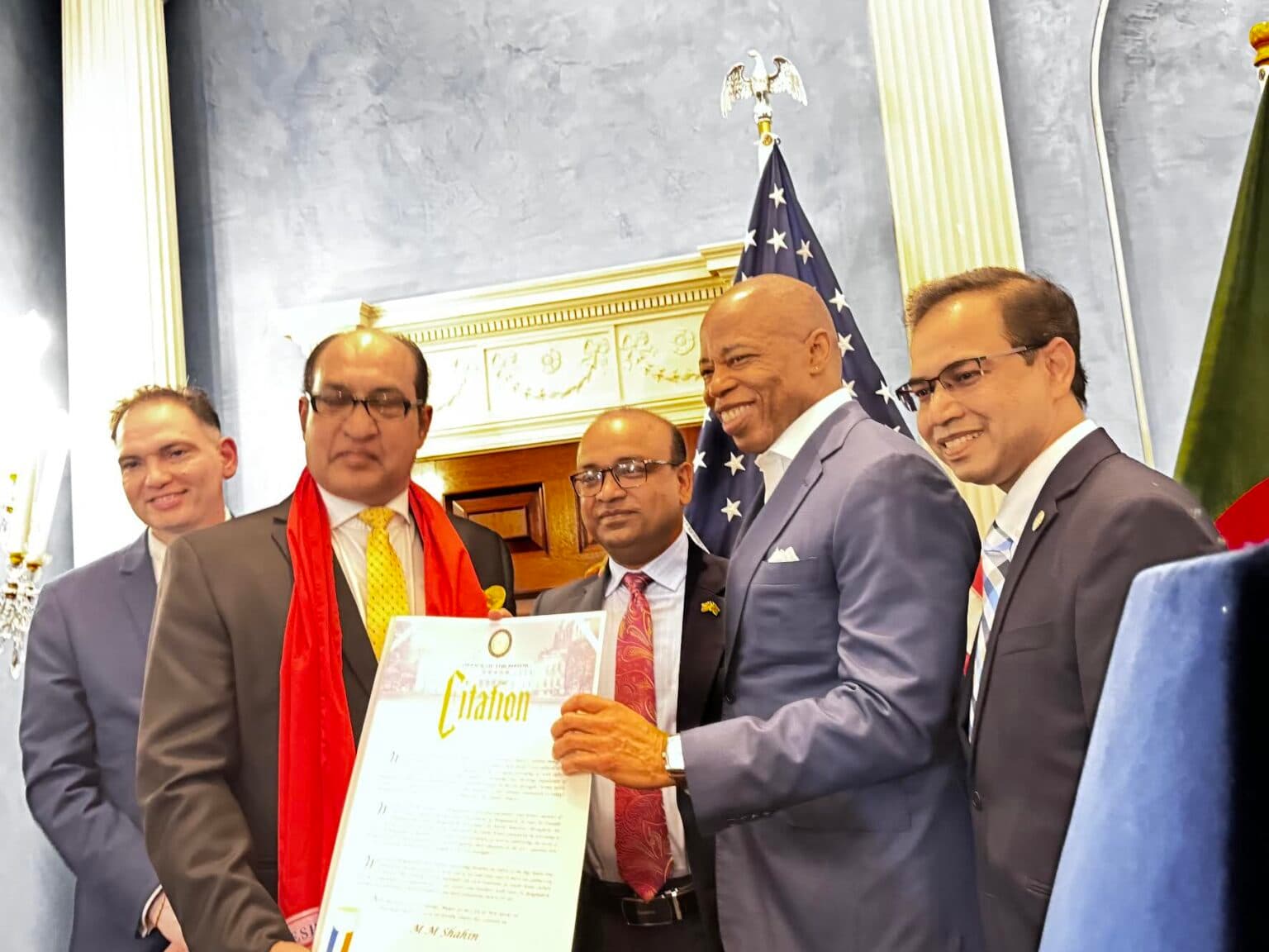 নিউ ইয়র্কে সিটি মেয়রের বাসভবনে ‘বাংলাদেশ হেরিটেজ’ উৎসব অনুষ্ঠিত